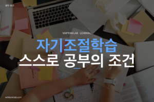혼자 공부할 때 계획을 세우고 고치는 과정을 설명하는 대표이미지